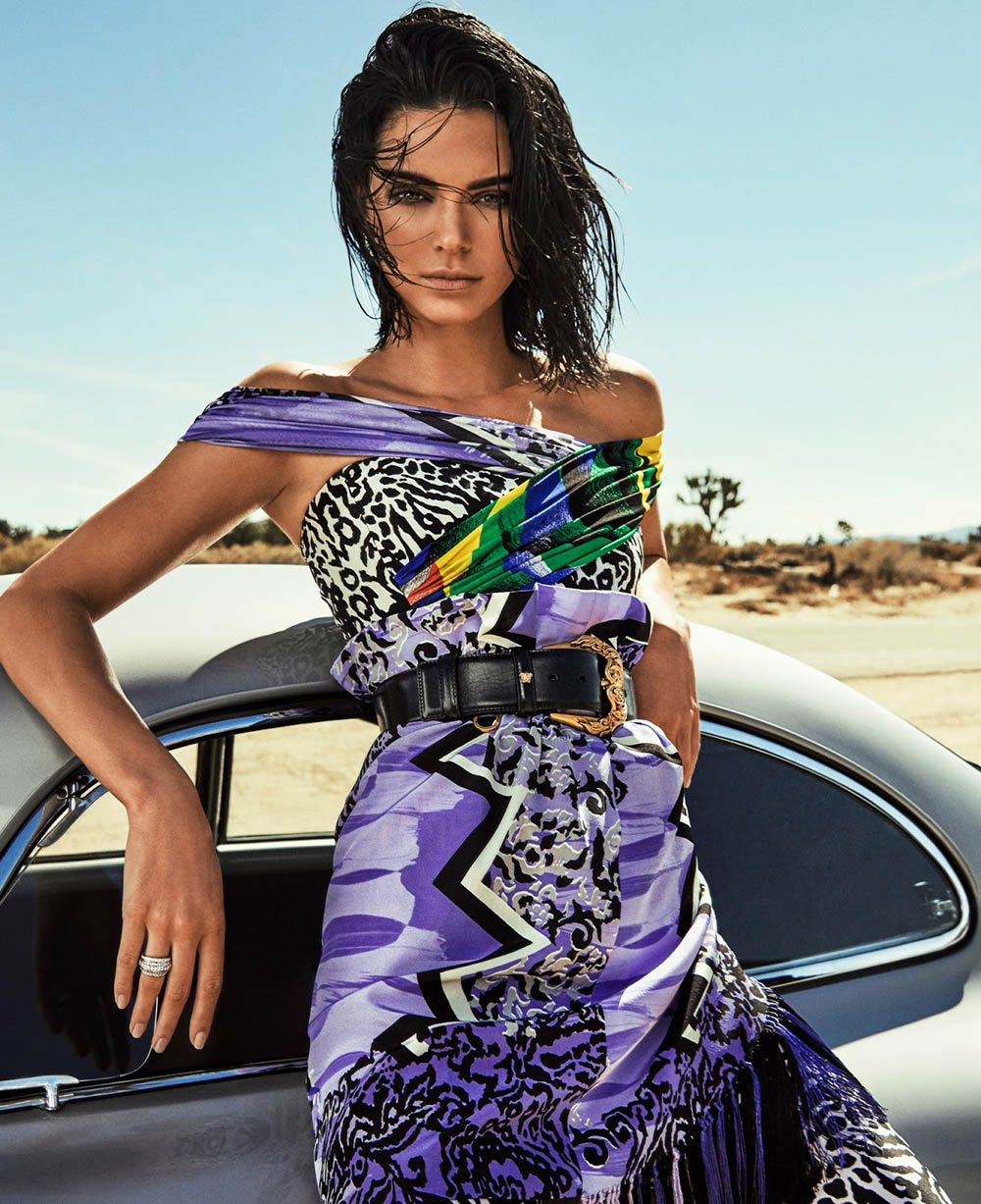 Kendall Jenner covers Elle US June 2018 by Chris Colls
