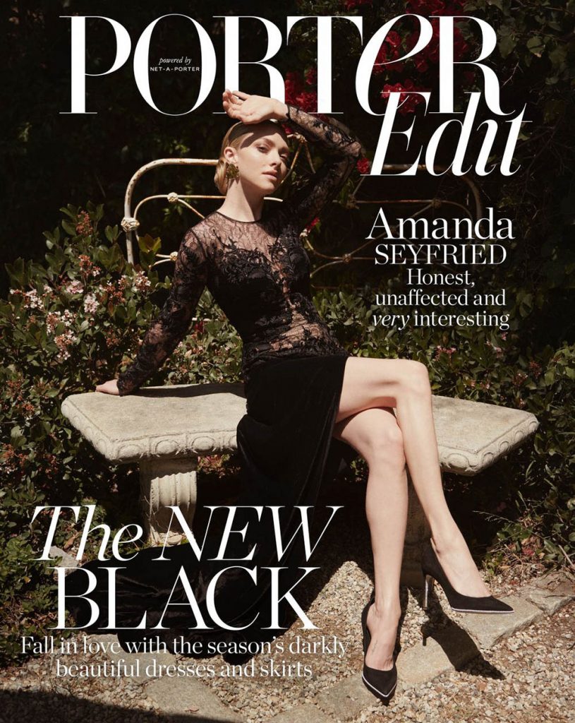 Amanda Seyfried covers Porter Edit July 13th, 2018 by Ward Ivan Rafik