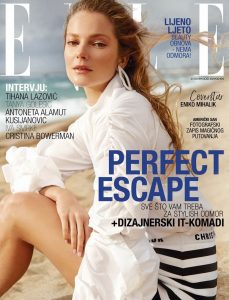 Eniko Mihalik covers Elle Croatia July 2018 by Rocío Ramos