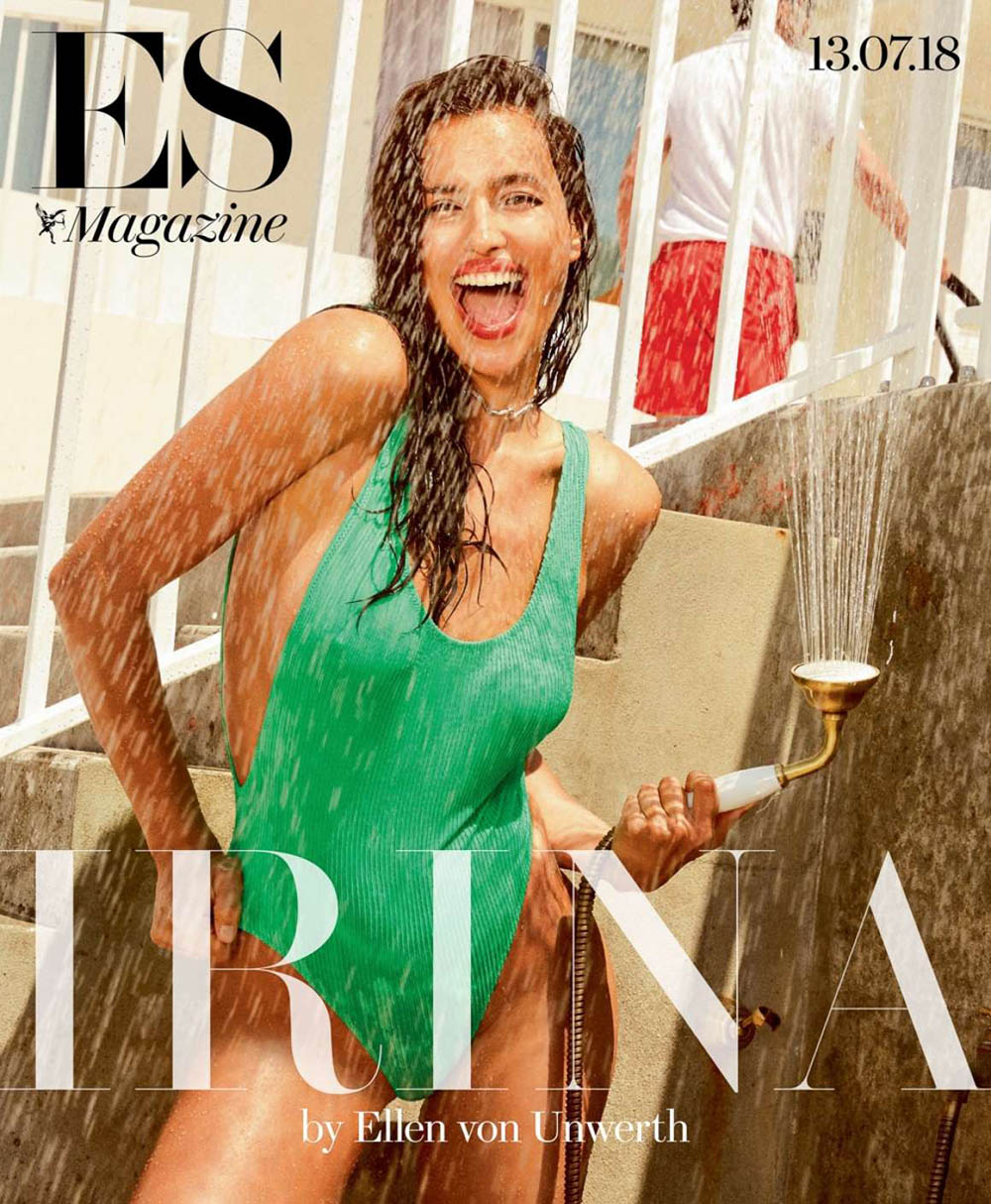 Irina Shayk covers ES Magazine July 13th, 2018 by Ellen von Unwerth