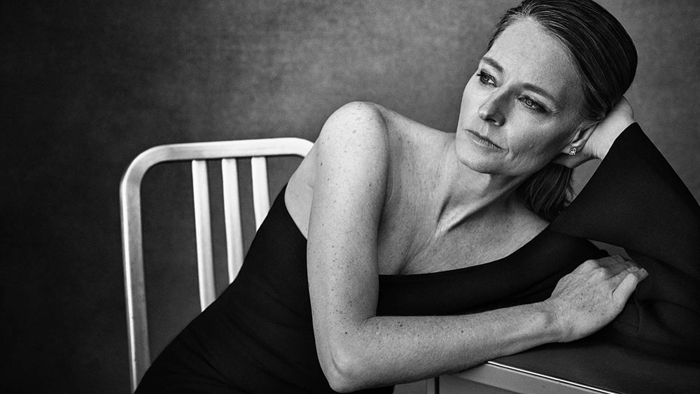 Jodie Foster covers Porter Edit July 6th, 2018 by Victor Demarchelier
