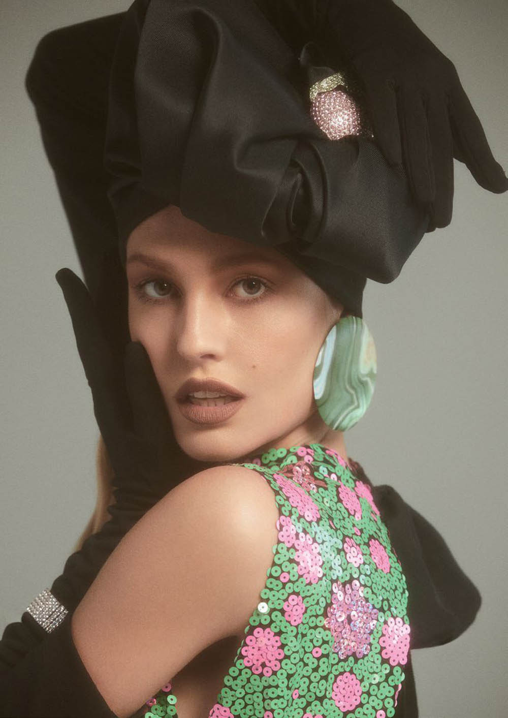 Nadja Bender by Zoey Grossman for Vogue Arabia July 2018