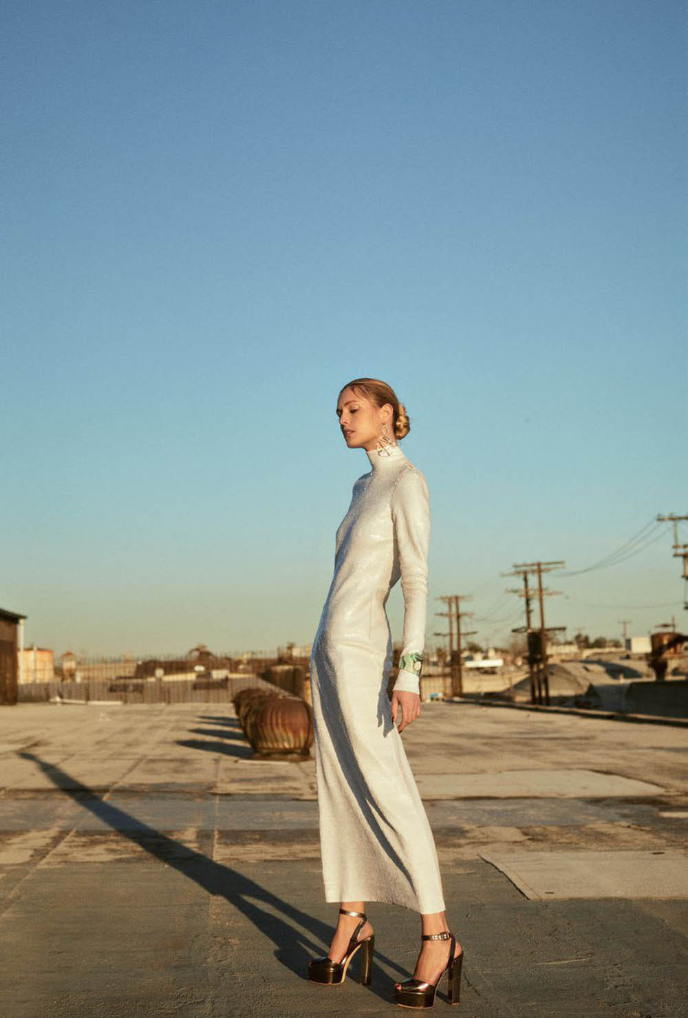 Nadja Bender by Zoey Grossman for Vogue Arabia July 2018