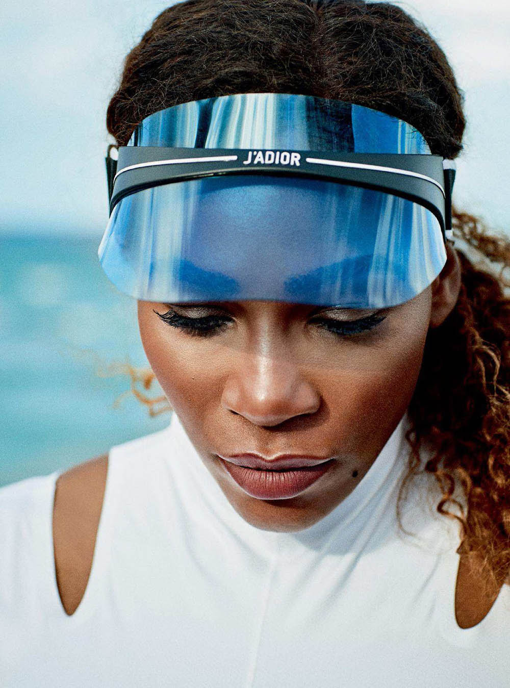Serena Williams covers Harper’s Bazaar UK July 2018 by Richard Phibbs