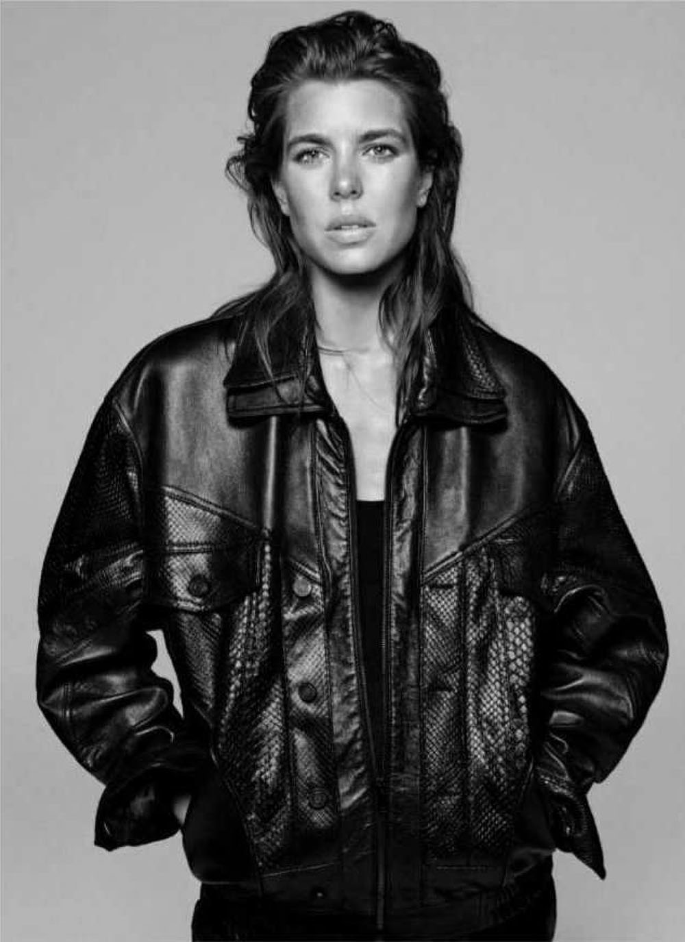 Charlotte Casiraghi covers Vogue Germany September 2018 by Daniel Jackson