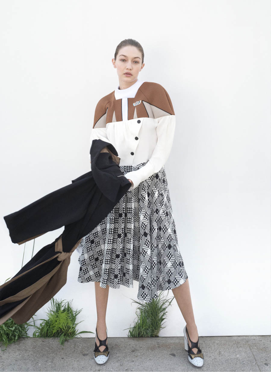 Gigi Hadid by Bibi Cornejo Borthwick for Vogue US August 2018
