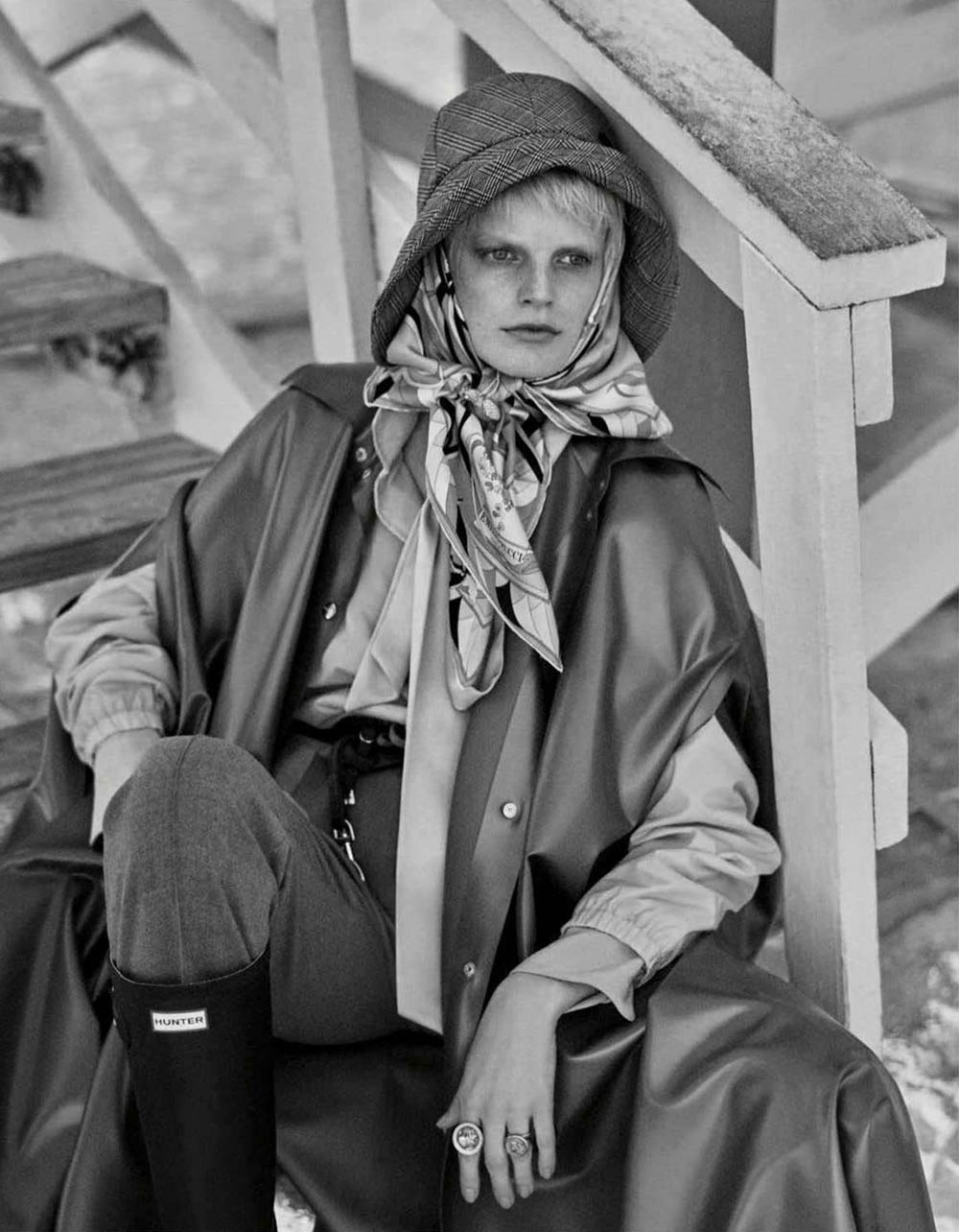 Hanne Gaby Odiele by Giampaolo Sgura for Vogue Germany September 2018
