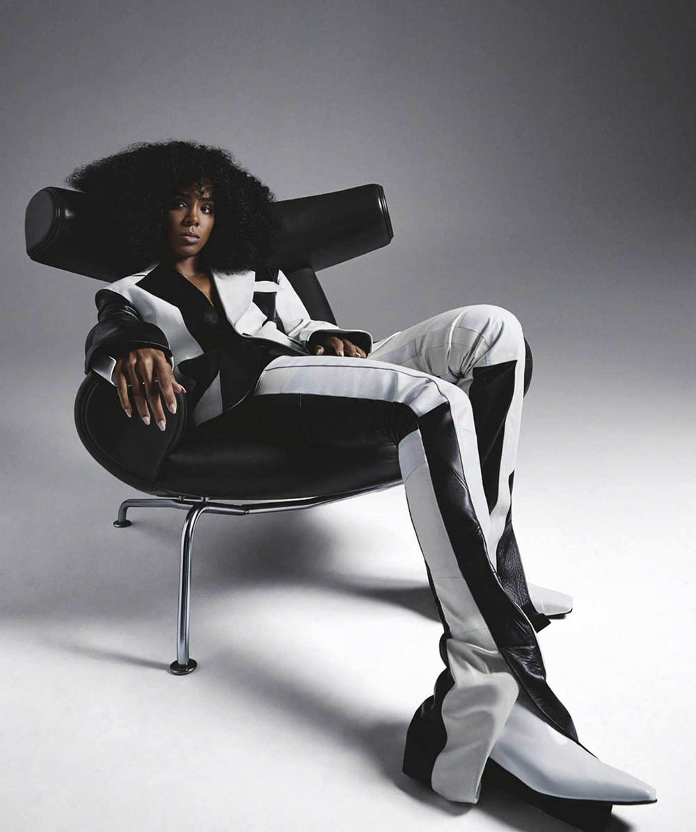 Kelly Rowland by Jesse Lizotte for Vogue Australia August 2018