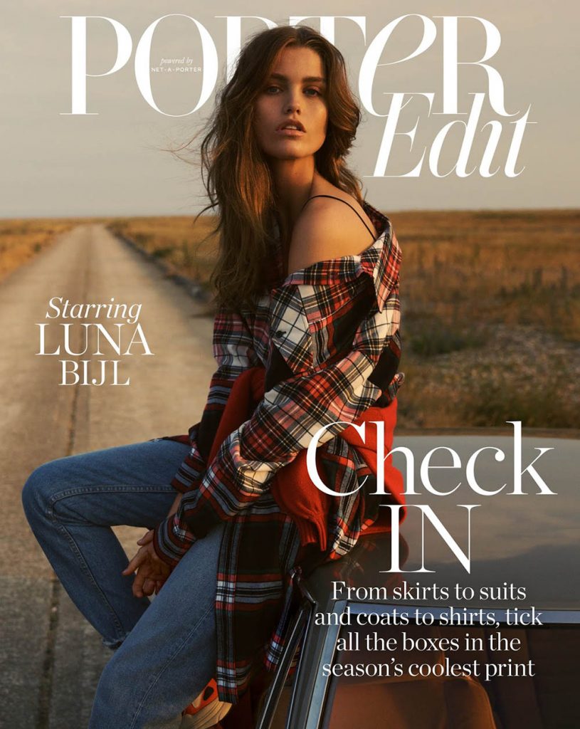 Luna Bijl covers Porter Edit August 10th, 2018 by Rory Payne