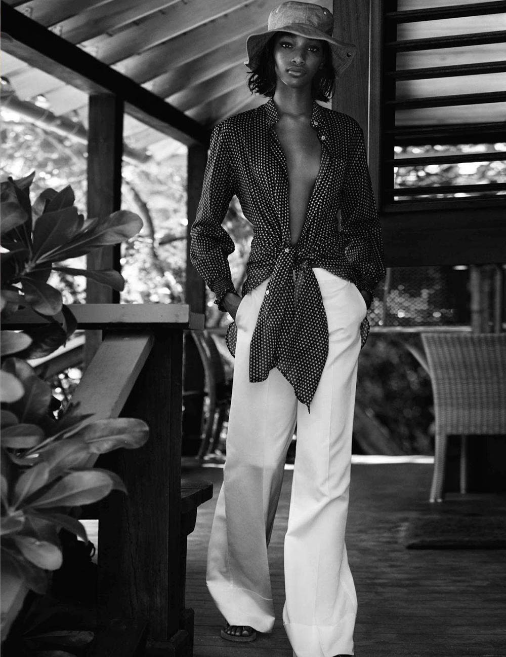 Naomi Chin Wing by Txema Yeste for Vogue Spain August 2018