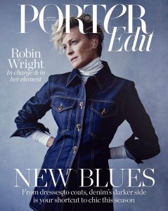 Robin Wright covers Porter Edit August 31st, 2018 by Boo George