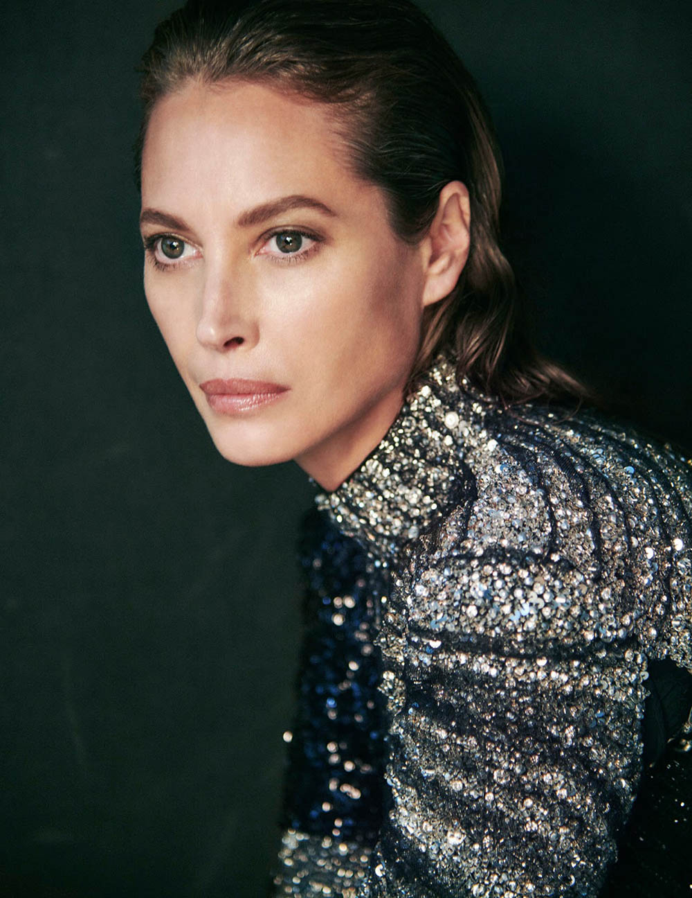 Christy Turlington by Chris Colls for InStyle US September 2018