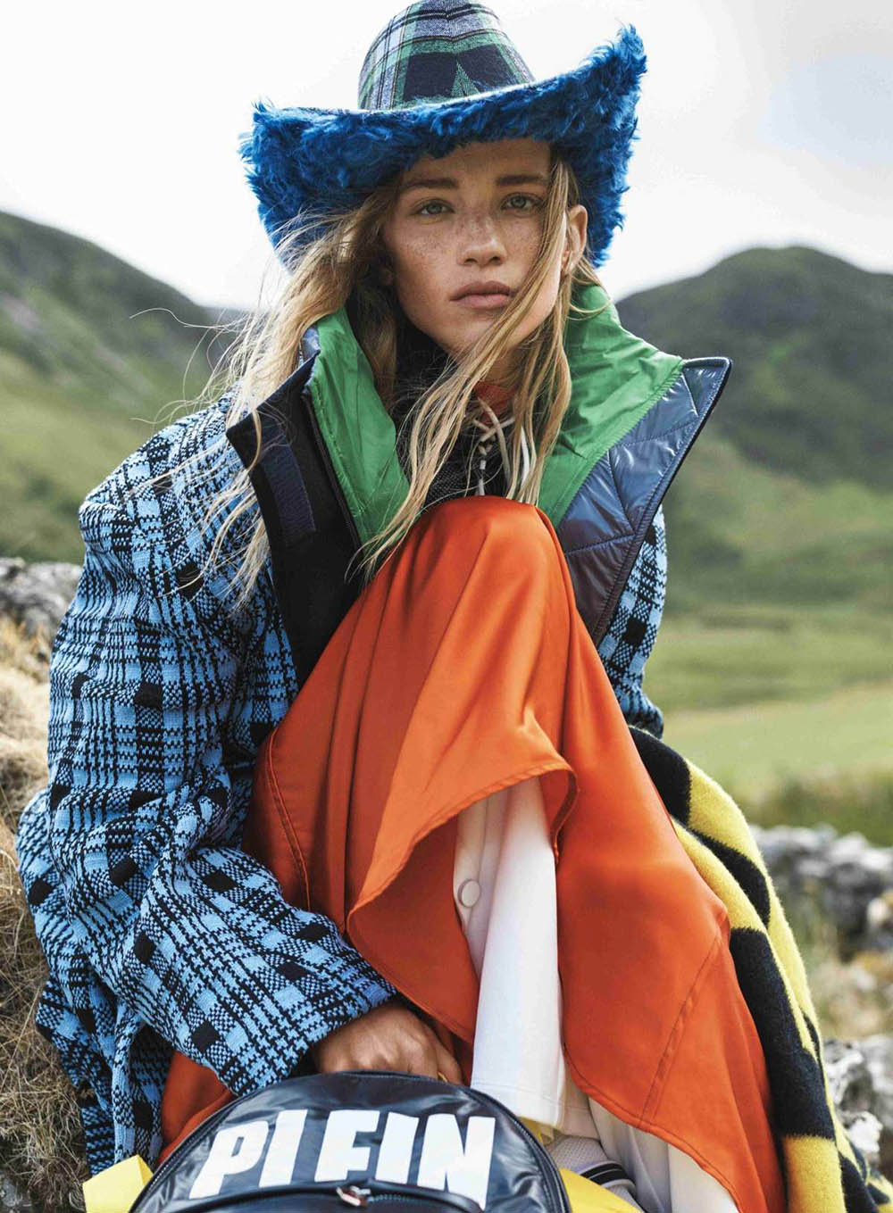 ''Clash of the Tartans'' by Josh Olins for Vogue US October 2018