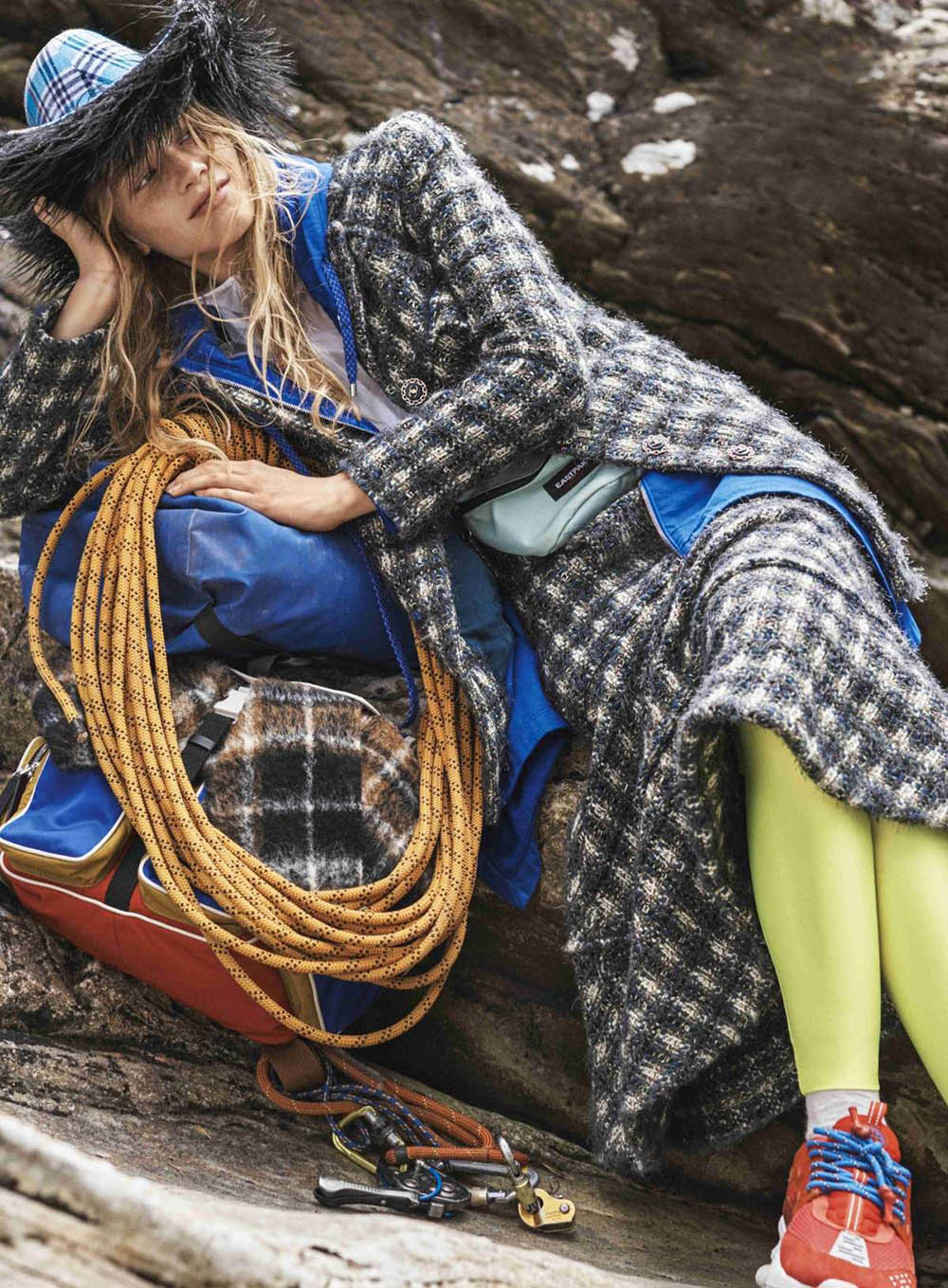''Clash of the Tartans'' by Josh Olins for Vogue US October 2018
