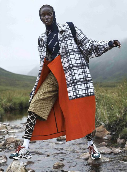 ''Clash of the Tartans'' by Josh Olins for Vogue US October 2018 ...