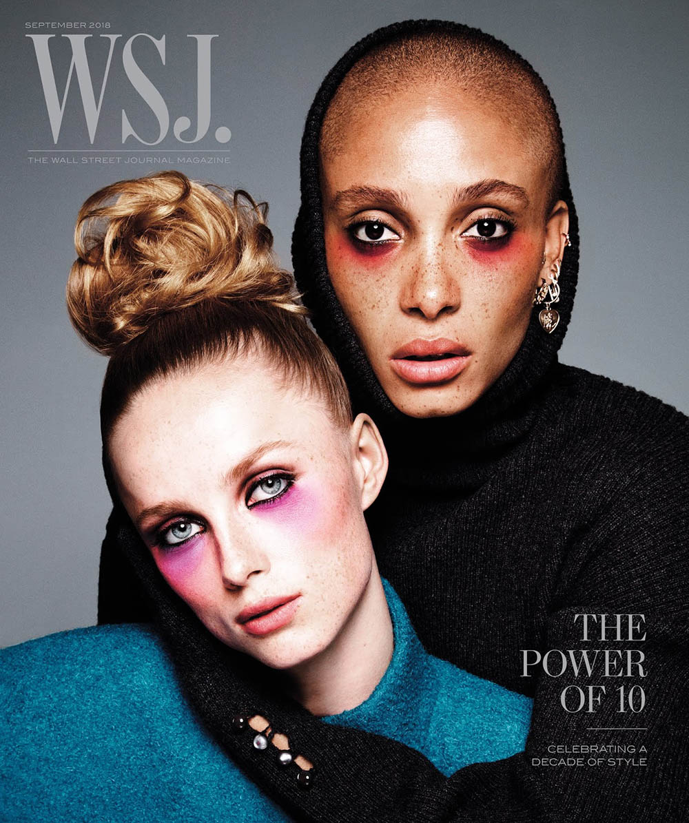 WSJ. Magazine September 2018 ''The Perfect 10'' cover by Inez and Vinoodh