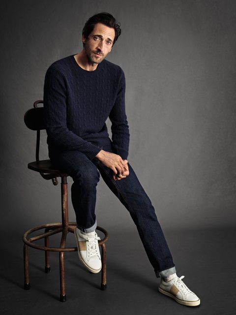 Adrien Brody for MANGO Man's 10th anniversary campaign - fashionotography