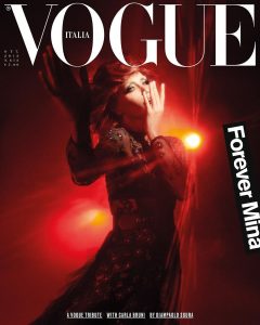Carla Bruni covers Vogue Italia October 2018 by Giampaolo Sgura
