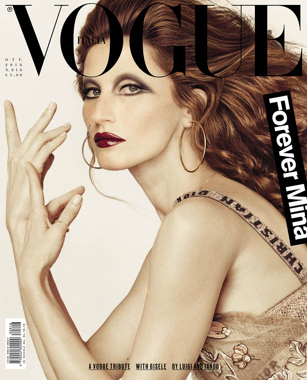 Gisele Bündchen covers Vogue Italia October 2018 by Luigi & Iango