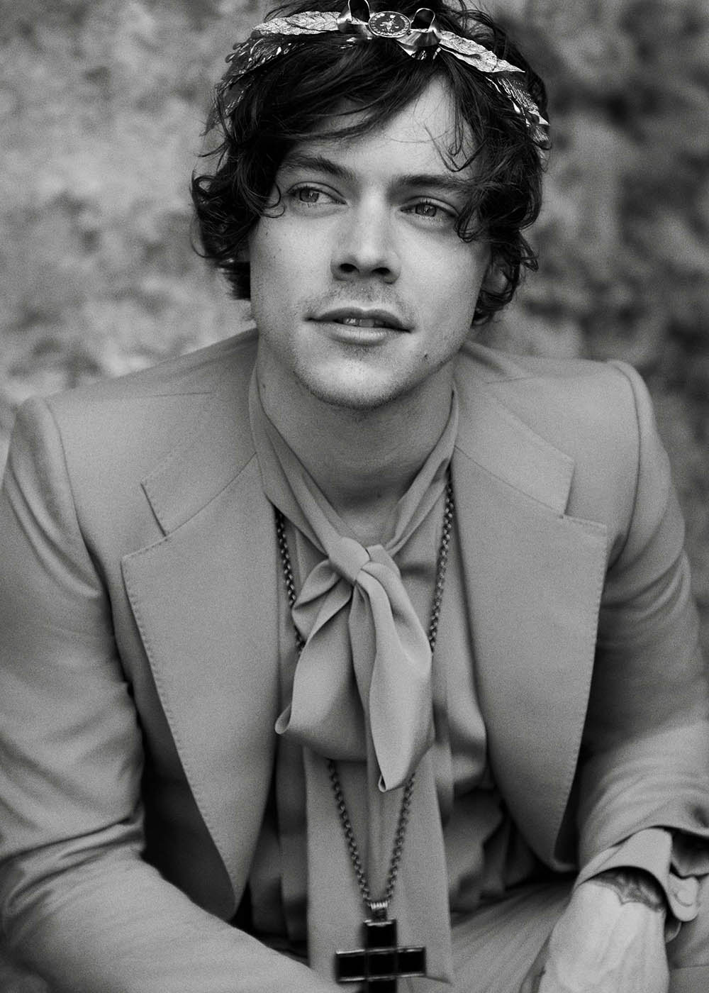 Gucci Cruise 2019 Men’s Tailoring Campaign with Harry Styles