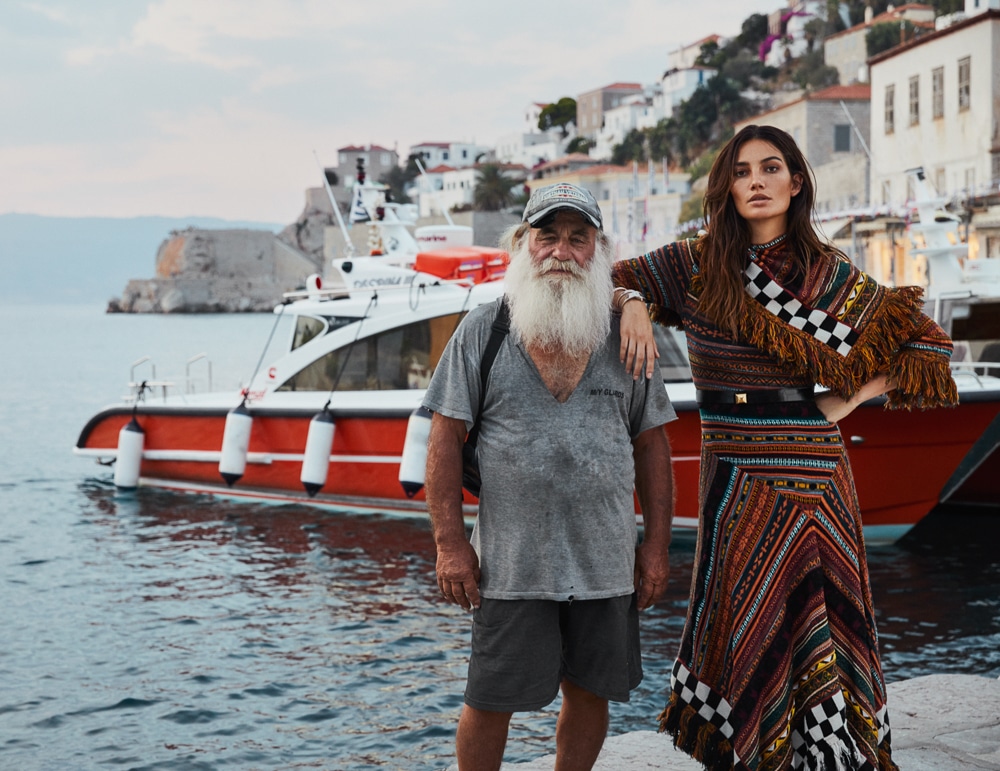 Lily Aldridge covers Harper’s Bazaar Greece October 2018 by Yulia Gorbachenko