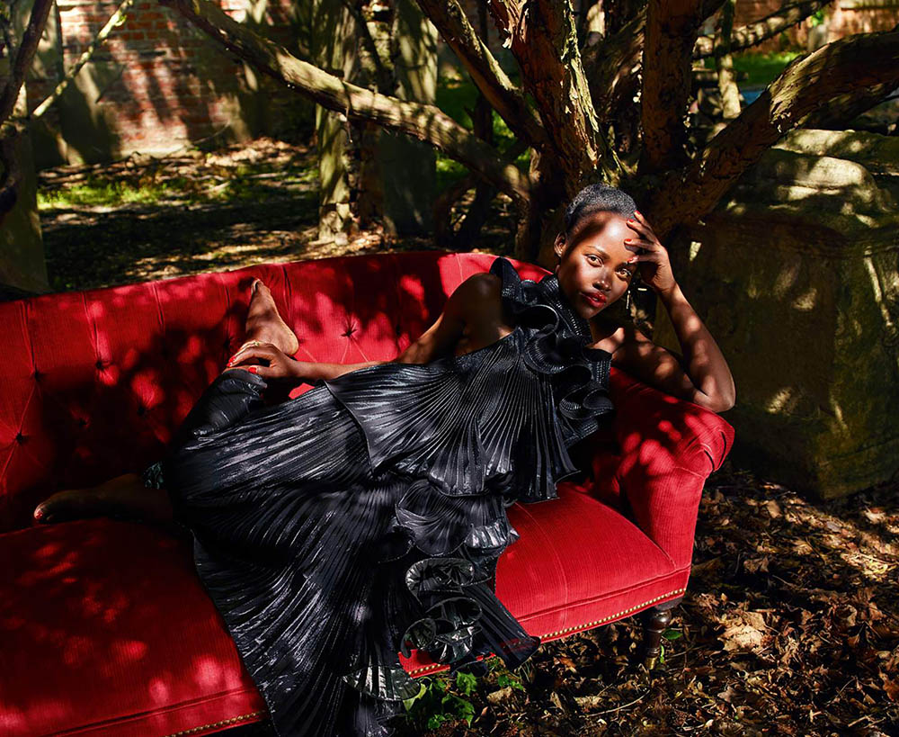 Lupita Nyong’o covers Porter Magazine Fall 2018 by Mario Sorrenti