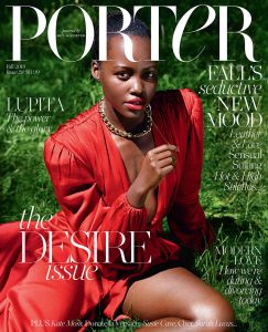 Lupita Nyong’o covers Porter Magazine Fall 2018 by Mario Sorrenti