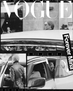 Mariacarla Boscono covers Vogue Italia October 2018 by Dario Catellani