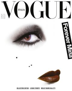 Mina Mazzini covers Vogue Italia October 2018 by Mauro Balletti