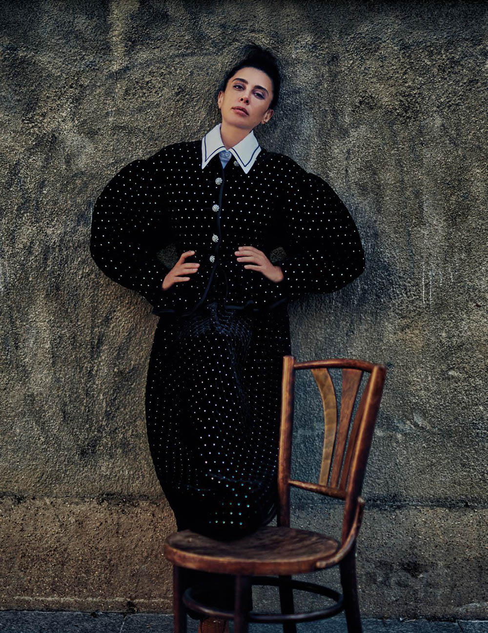 Nadine Labaki covers Vogue Arabia October 2018 by Drew Jarrett