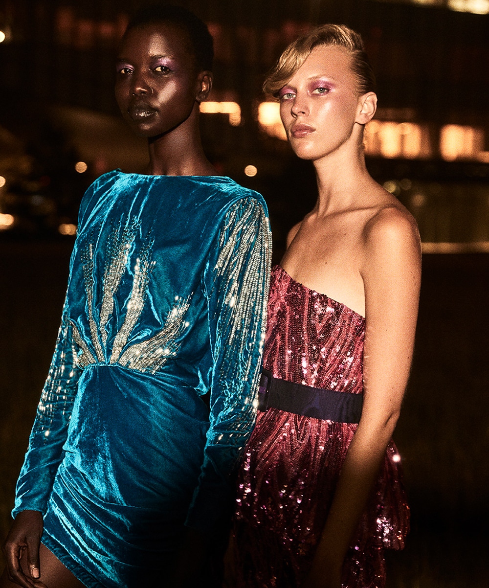 Nykhor Paul and Juliana Schurig by David Roemer for Marie Claire UK October 2018