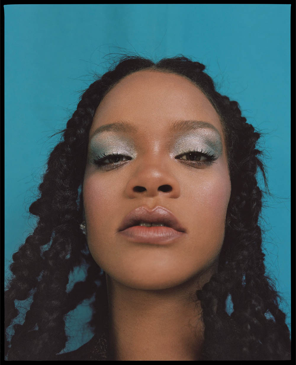Rihanna covers Allure US October 2018 by Nadine Ijewere