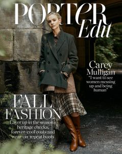 Carey Mulligan covers Porter Edit November 2nd, 2018 by Sebastian Kim