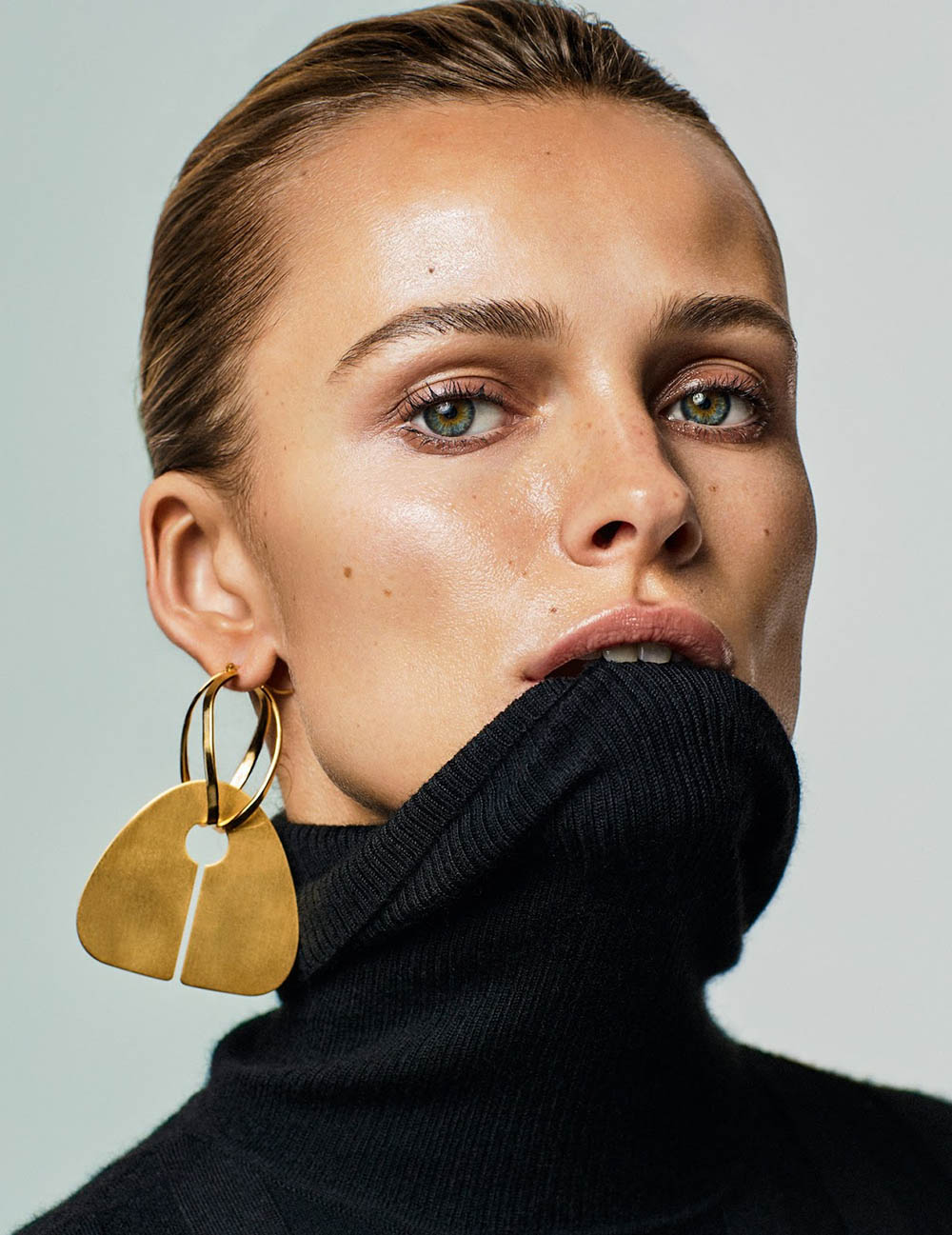 Edita Vilkeviciute covers Vogue Germany November 2018 by Alique