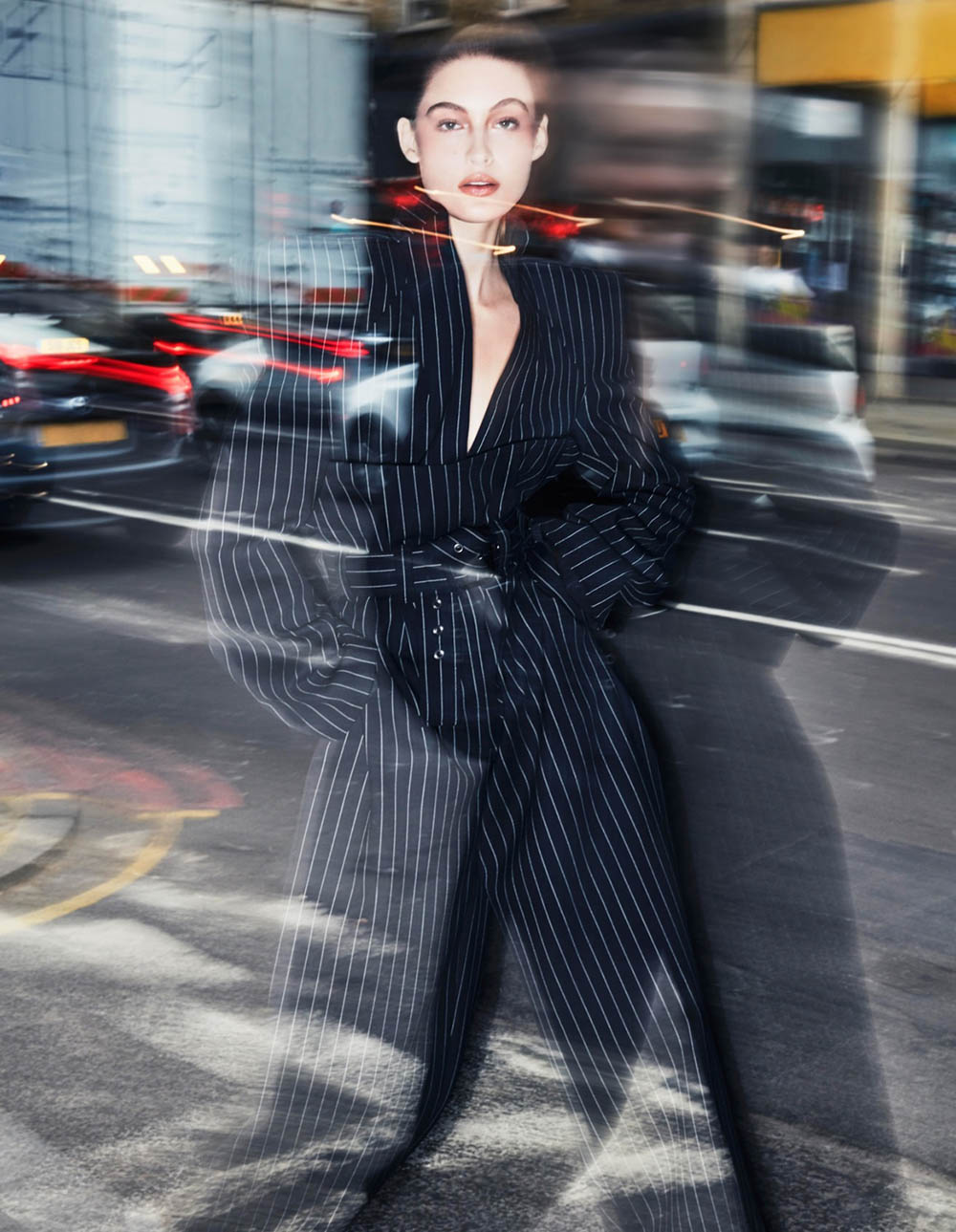 Grace Elizabeth covers Vogue China December 2018 by Sølve Sundsbø