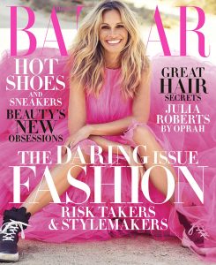 Julia Roberts covers Harper’s Bazaar US November 2018 by Alexi Lubomirski