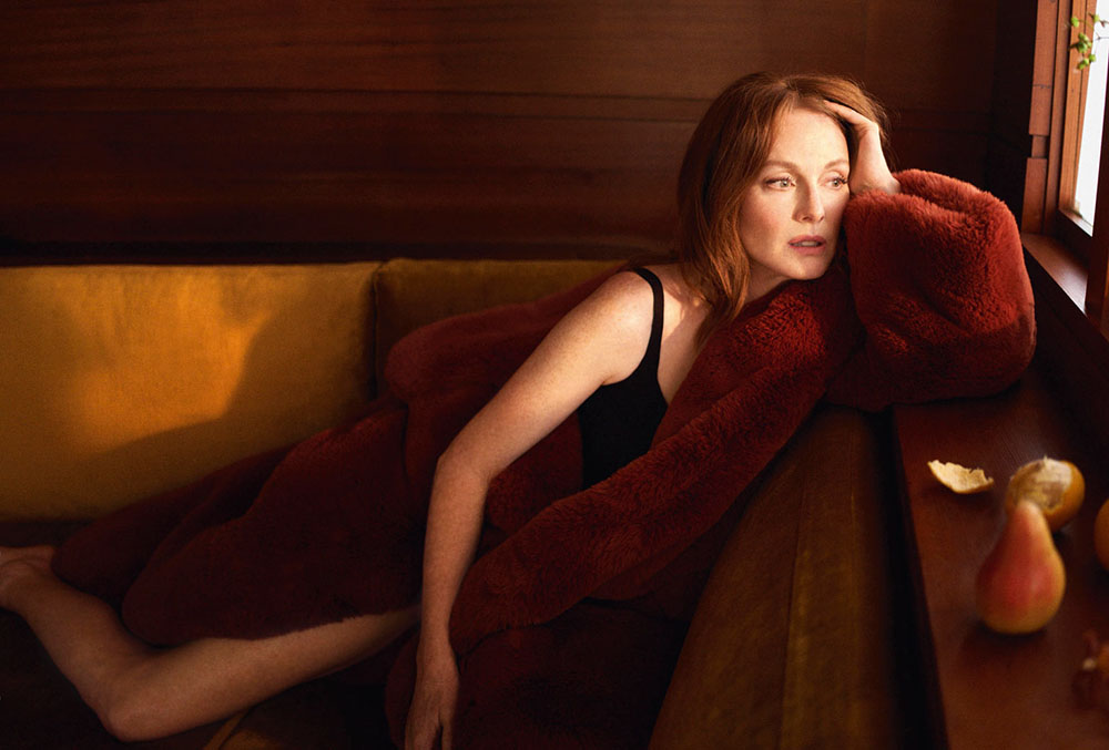 Julianne Moore covers Porter Magazine Winter 2018 by Camilla Akrans