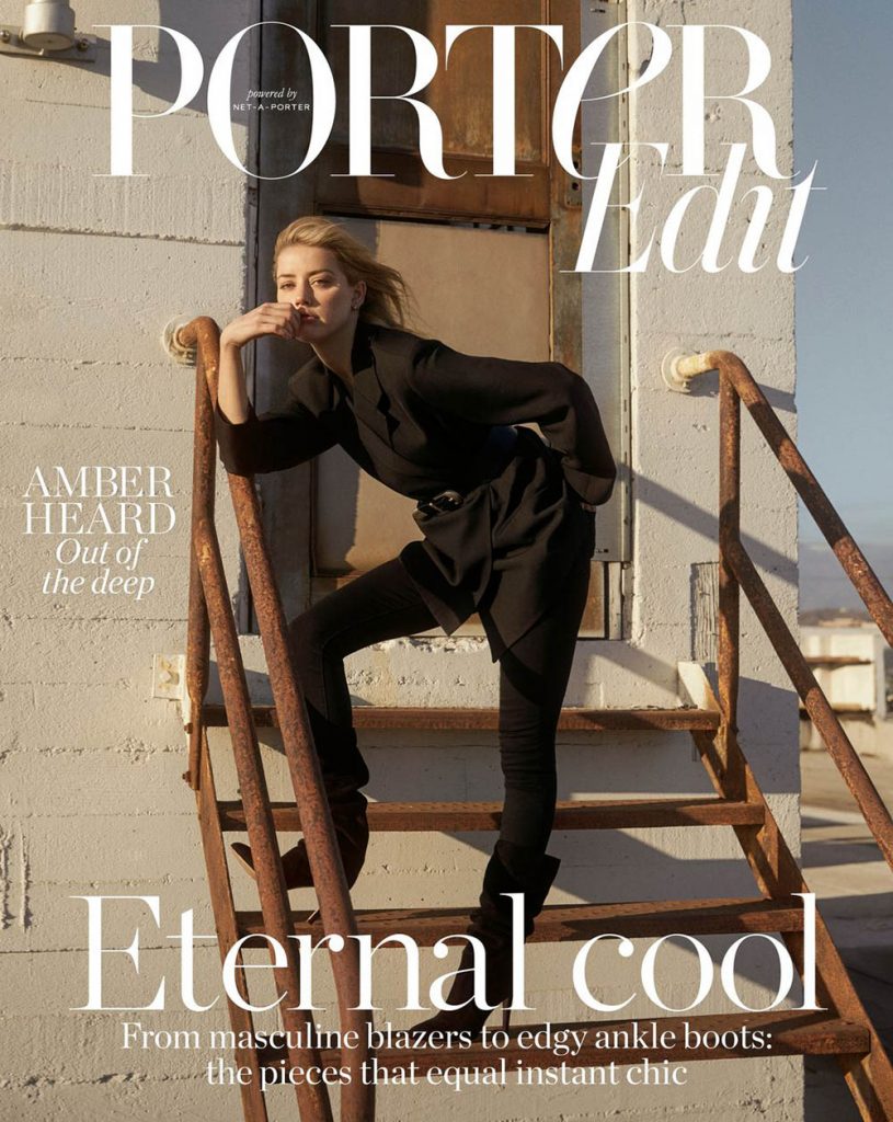 Amber Heard covers Porter Edit November 30th, 2018 by Olivia Malone