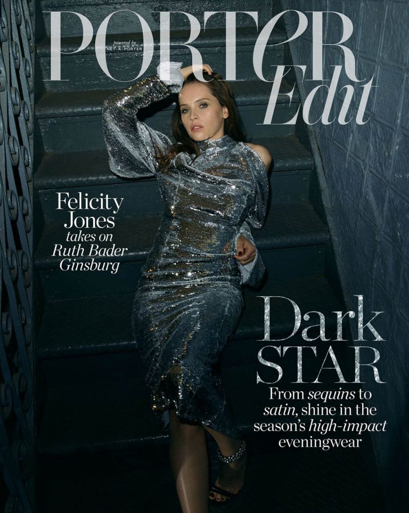 Felicity Jones covers Porter Edit December 7th, 2018 by Matthew Sprout