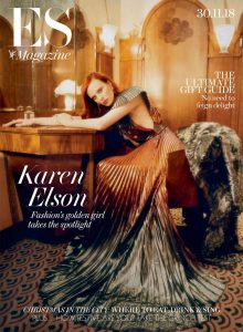 Karen Elson covers ES Magazine November 30th, 2018 by Tom Craig