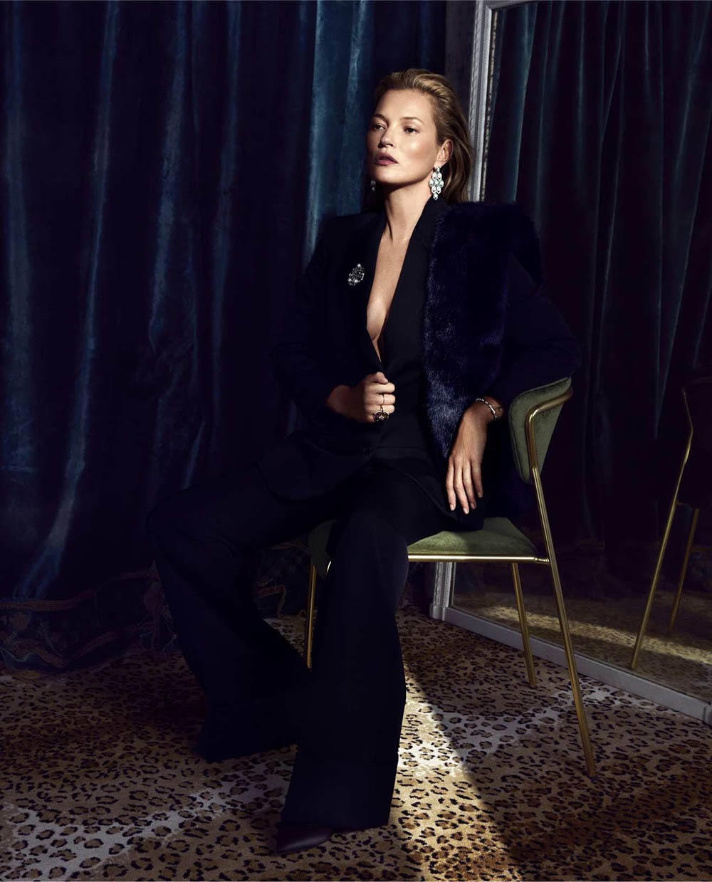 Kate Moss by Sølve Sundsbø for Harper’s Bazaar US December 2018