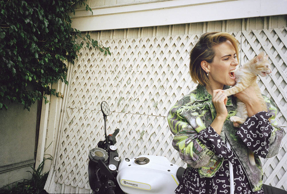 Sarah Paulson covers Flaunt Magazine Issue 163 by Gia Coppola