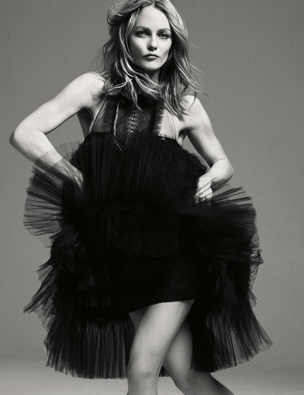 Vanessa Paradis covers Elle France December 21st, 2018 by Philip Gay