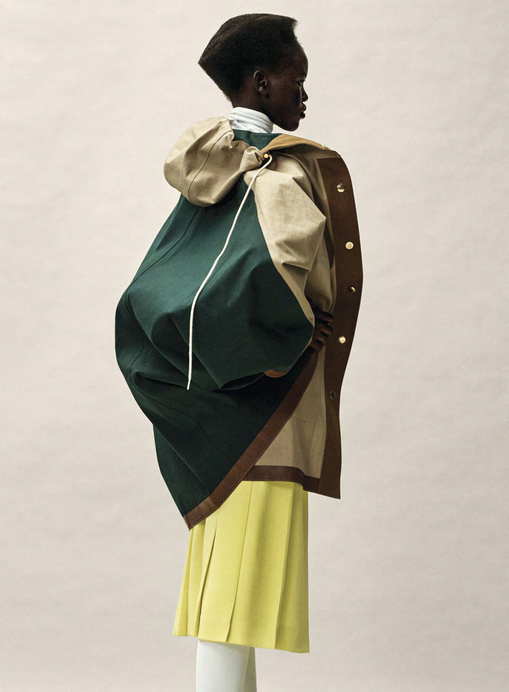 Adut Akech by Josh Olins for Vogue US January 2019