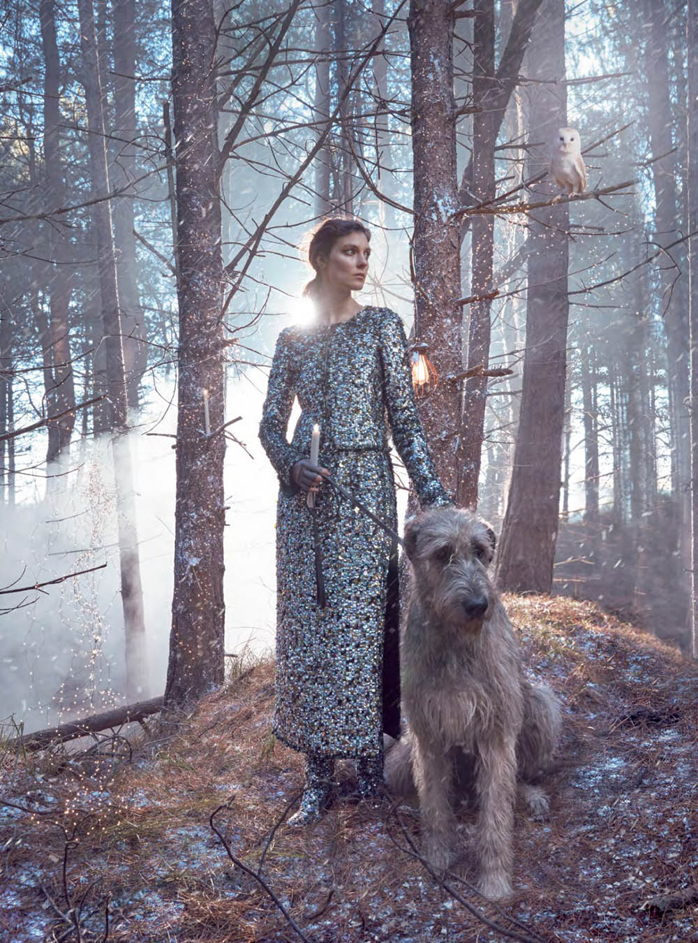 Kati Nescher by Richard Phibbs for Harper’s Bazaar UK January 2019