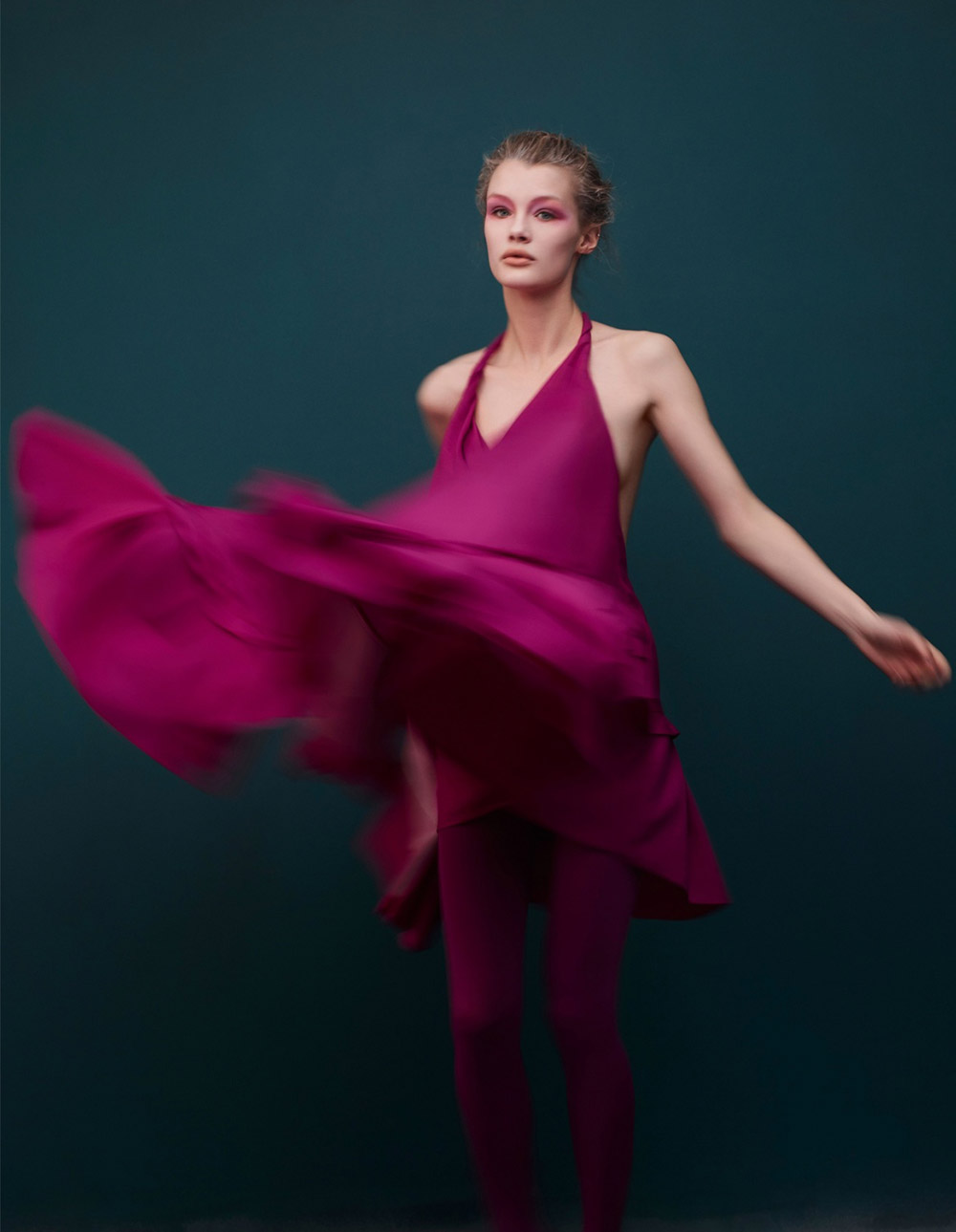 Kris Grikaite covers Vogue China January 2019 by Sølve Sundsbø