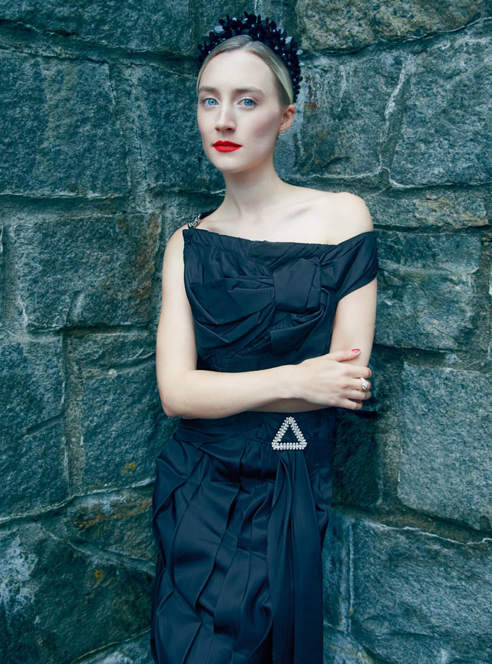 Saoirse Ronan covers Harper’s Bazaar UK February 2019 by Erik Madigan Heck
