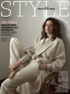 Anne Hathaway covers The Sunday Times Style February 10th, 2019 by Sebastian Kim