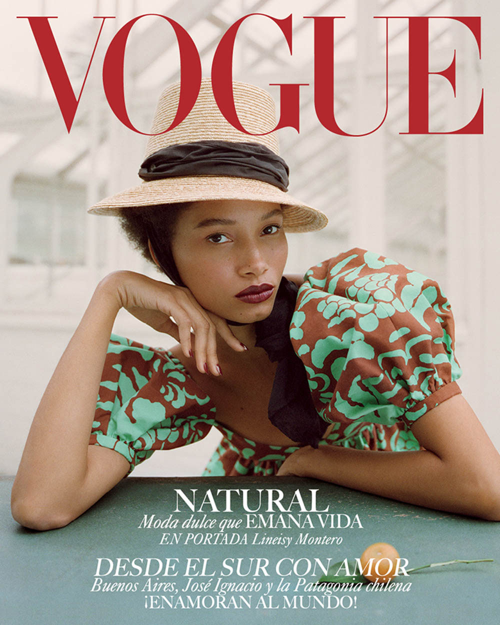 Lineisy Montero covers Vogue Latin America February 2019 by Stas Komarovski