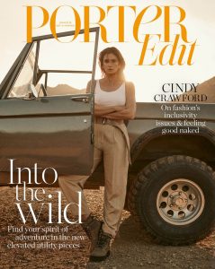 Cindy Crawford covers Porter Edit March 1st, 2019 by Zoey Grossman